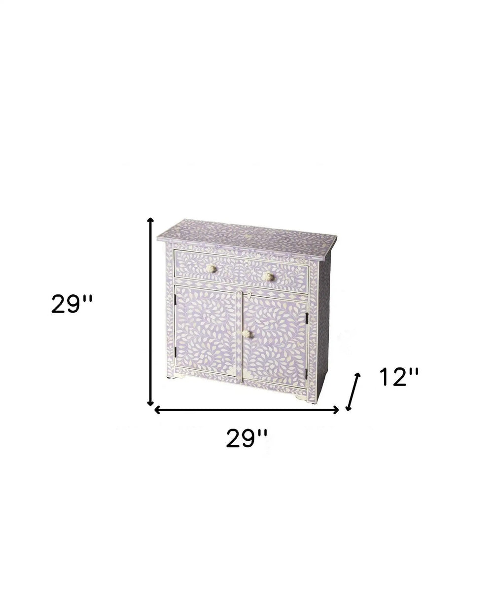 29" Purple Manufactured Wood Drawer Chest - Homeroots - Flyclothing LLC