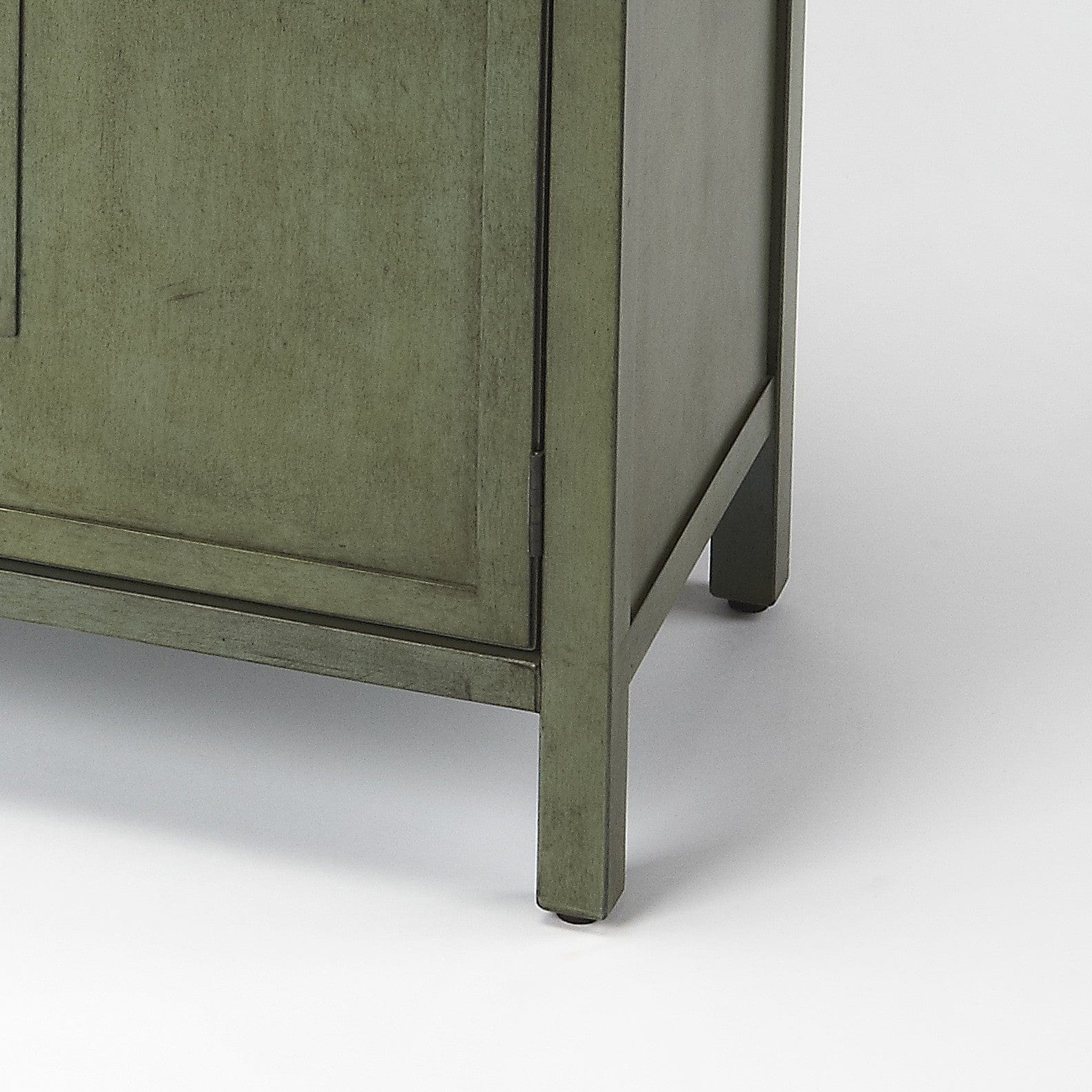 Imperial Green Console Cabinet - Homeroots