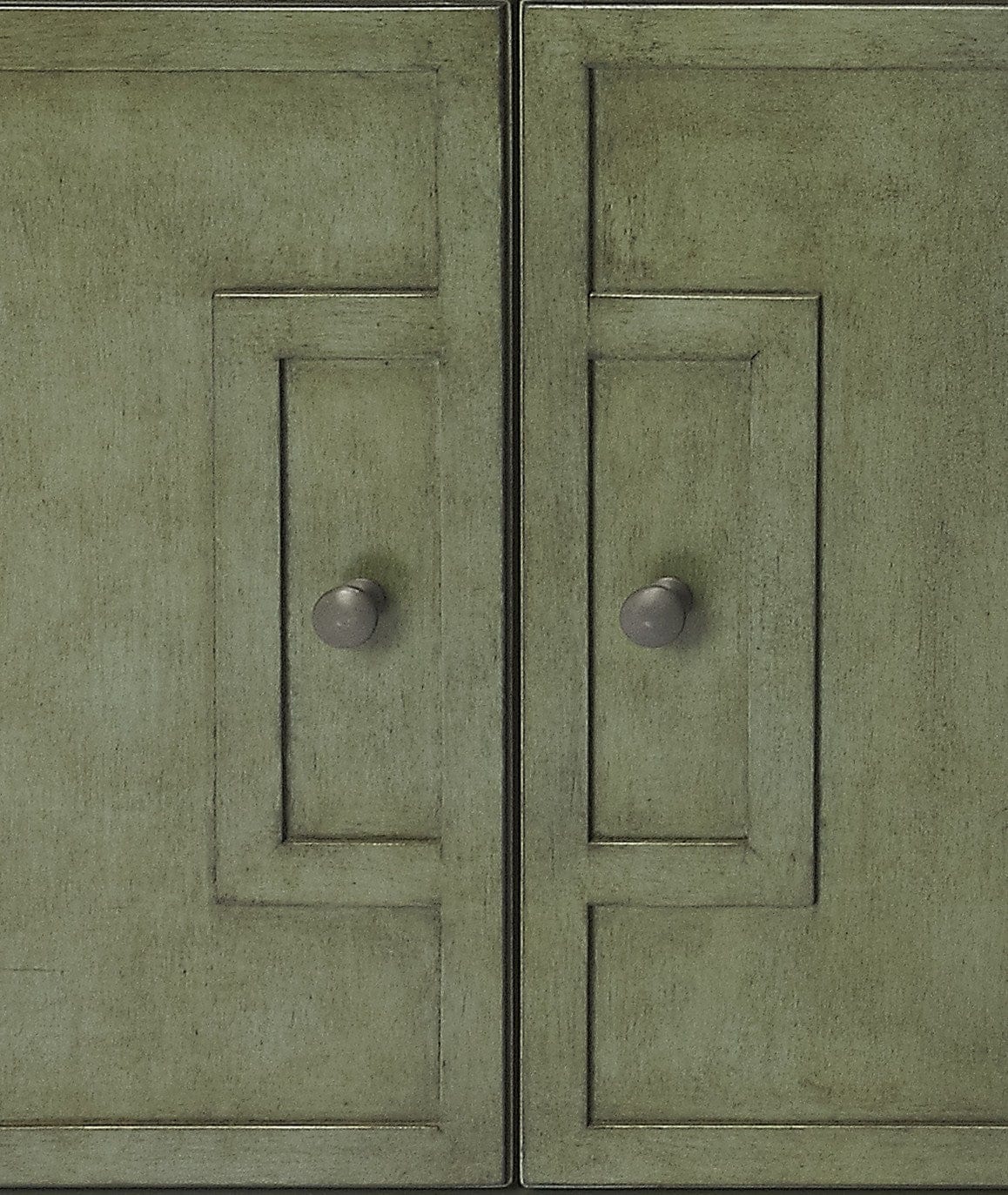 Imperial Green Console Cabinet - Homeroots
