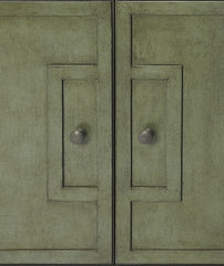 Imperial Green Console Cabinet - Homeroots