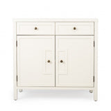 Imperial White Console Cabinet - Homeroots