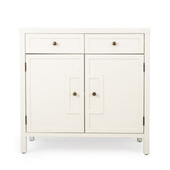 Imperial White Console Cabinet - Homeroots