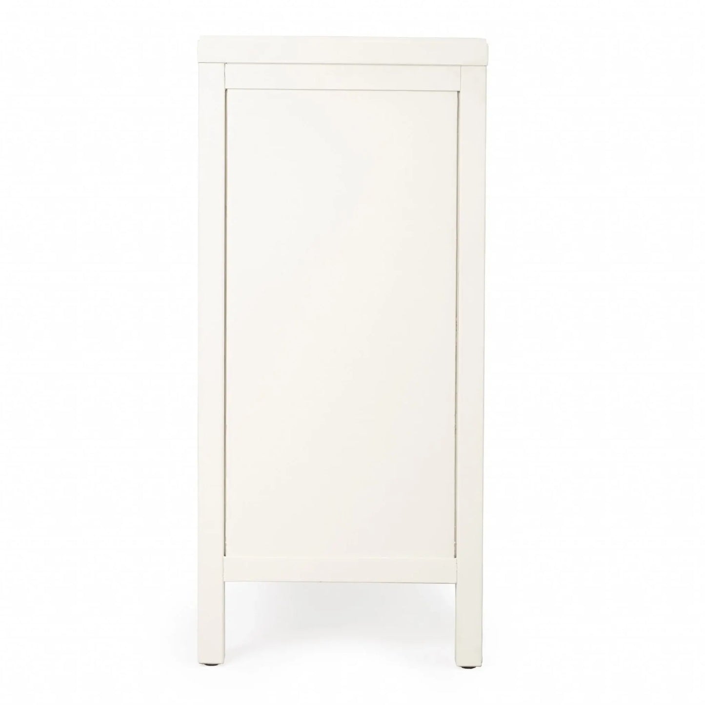 Imperial White Console Cabinet - Homeroots - Flyclothing LLC