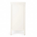 Imperial White Console Cabinet - Homeroots - Flyclothing LLC