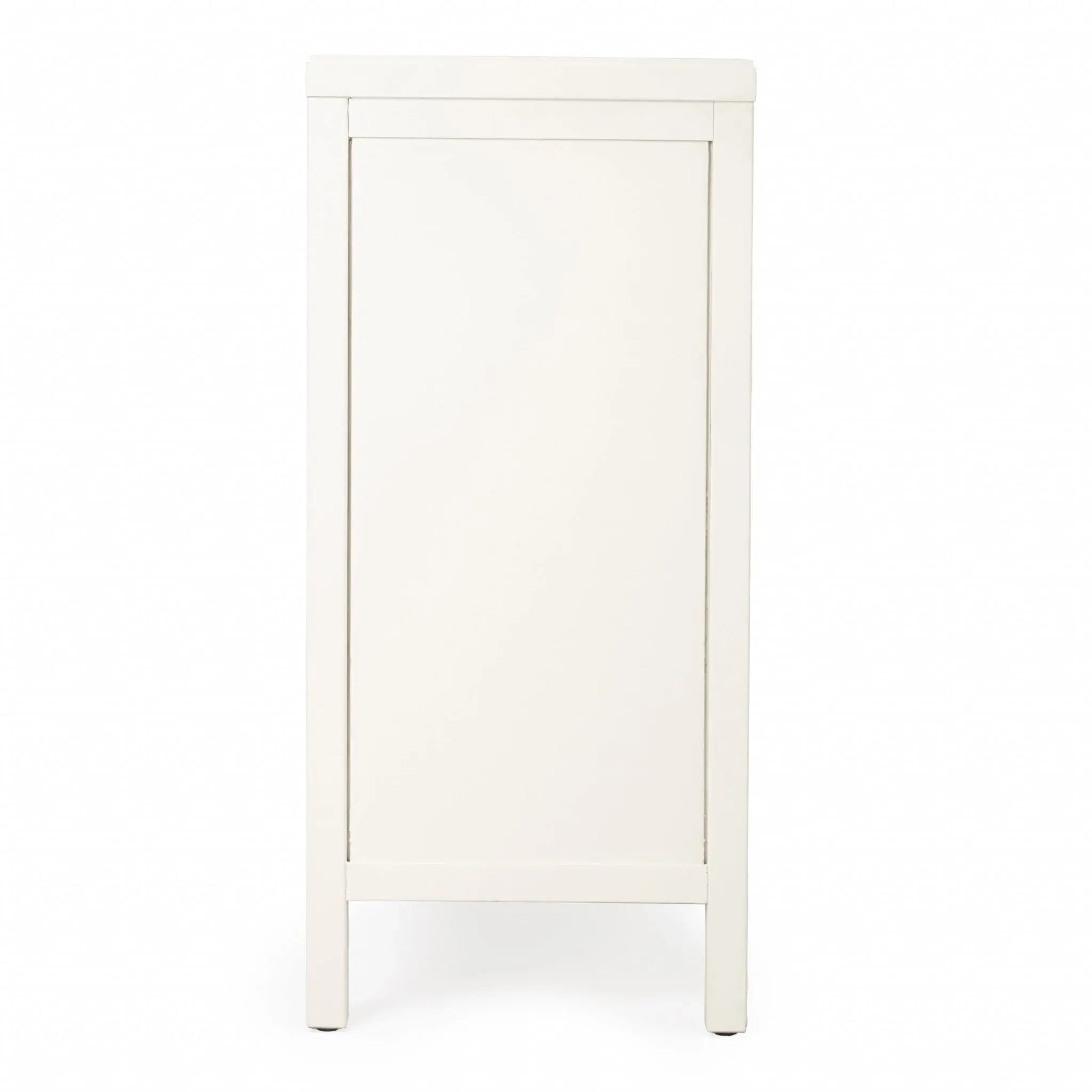 Imperial White Console Cabinet - Homeroots - Flyclothing LLC