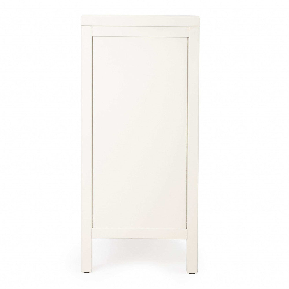 Imperial White Console Cabinet - Homeroots - Flyclothing LLC