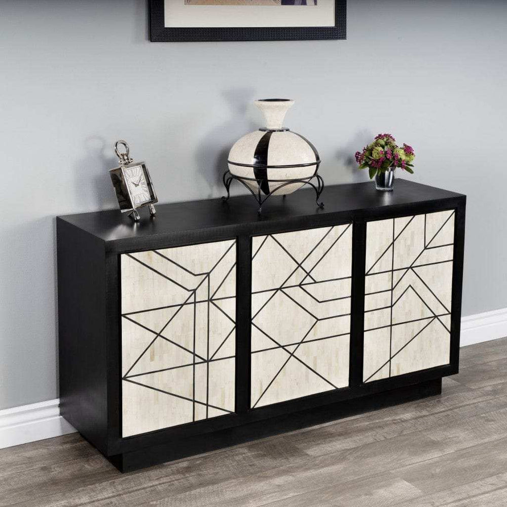 Greta Bone Inlay Sideboard - Homeroots - Flyclothing LLC