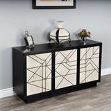 Greta Bone Inlay Sideboard - Homeroots - Flyclothing LLC