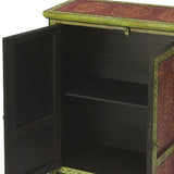 Disha Hand Painted Chest - Homeroots