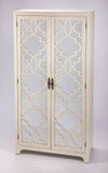 Morjanna White Tall Cabinet - Homeroots - Flyclothing LLC