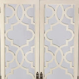 Morjanna White Tall Cabinet - Homeroots