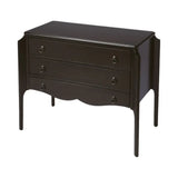 Wilshire Chocolate 3 Drawer Chest - Homeroots - Flyclothing LLC