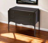 Wilshire Chocolate 3 Drawer Chest - Homeroots - Flyclothing LLC