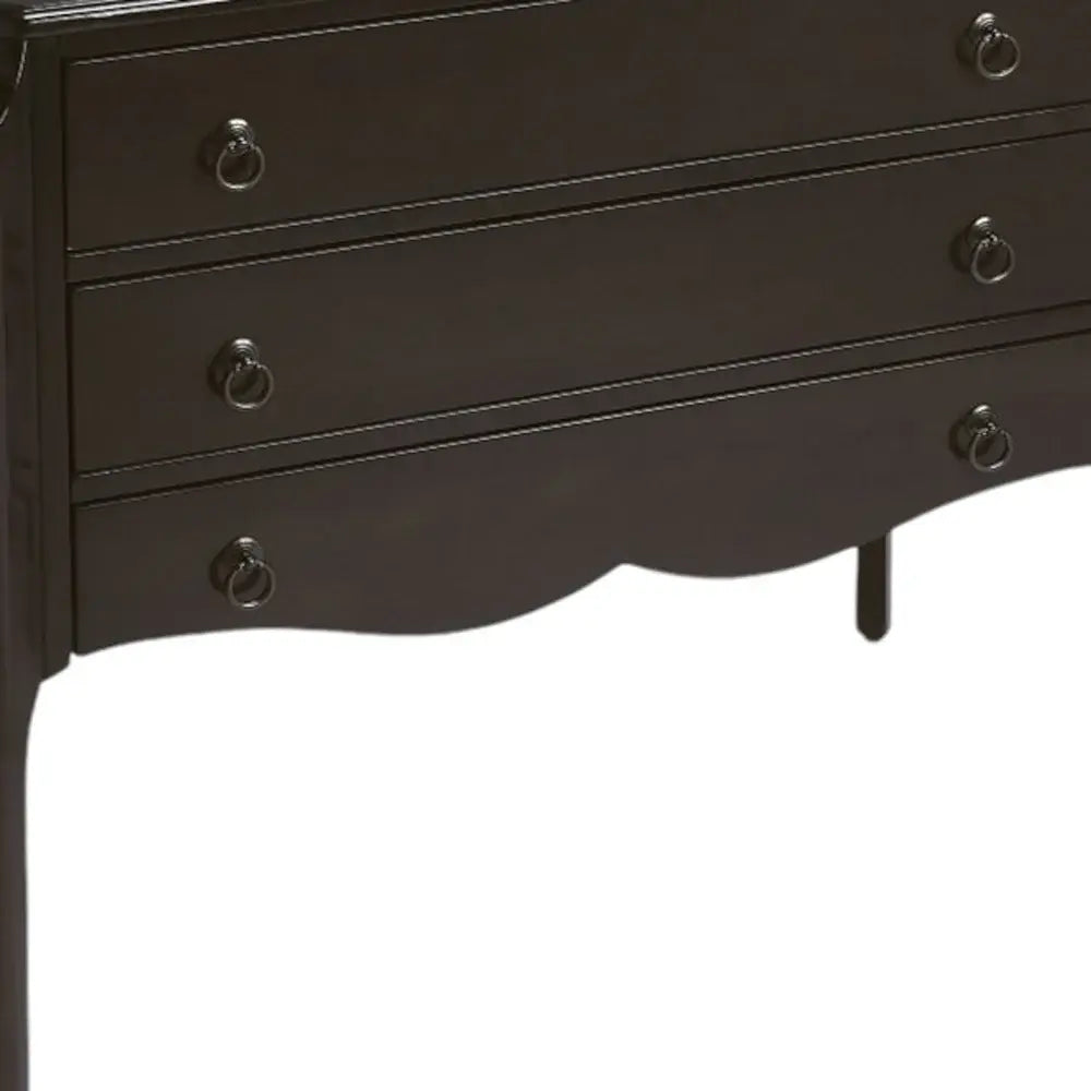 Wilshire Chocolate 3 Drawer Chest - Homeroots - Flyclothing LLC