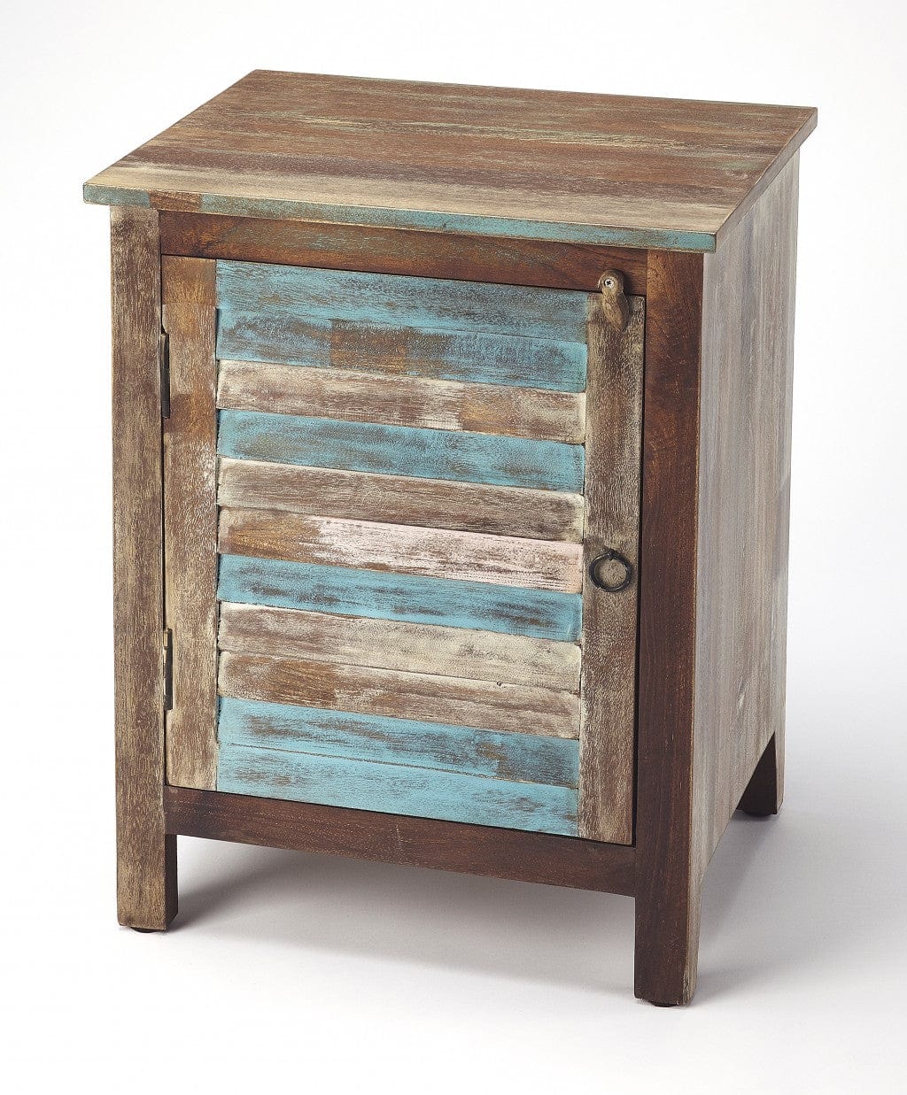 18" Brown Standard Accent Cabinet - Homeroots