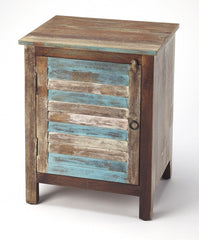 18" Brown Standard Accent Cabinet - Homeroots