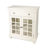 Stylish White Chest - Homeroots