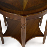 Olive Ash Burl Accent Table - Homeroots - Flyclothing LLC