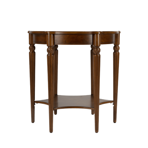 Olive Ash Burl Accent Table