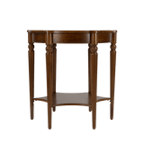 Olive Ash Burl Accent Table - Homeroots - Flyclothing LLC