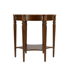 Olive Ash Burl Accent Table