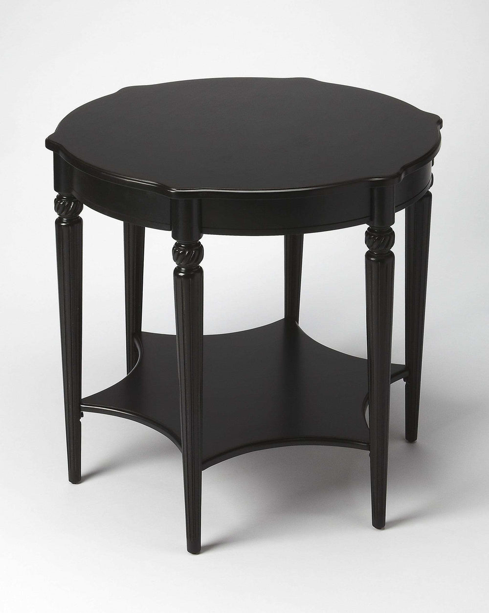 Black Licorice Accent Table - Homeroots - Flyclothing LLC