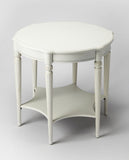 Cottage White Accent Table - Homeroots