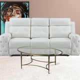 Golden Oval Coffee Table - Homeroots