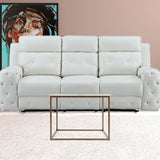 Marble And Metal Coffee Table - Homeroots - Flyclothing LLC