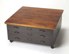 Industrial Chic Coffee Table - Homeroots