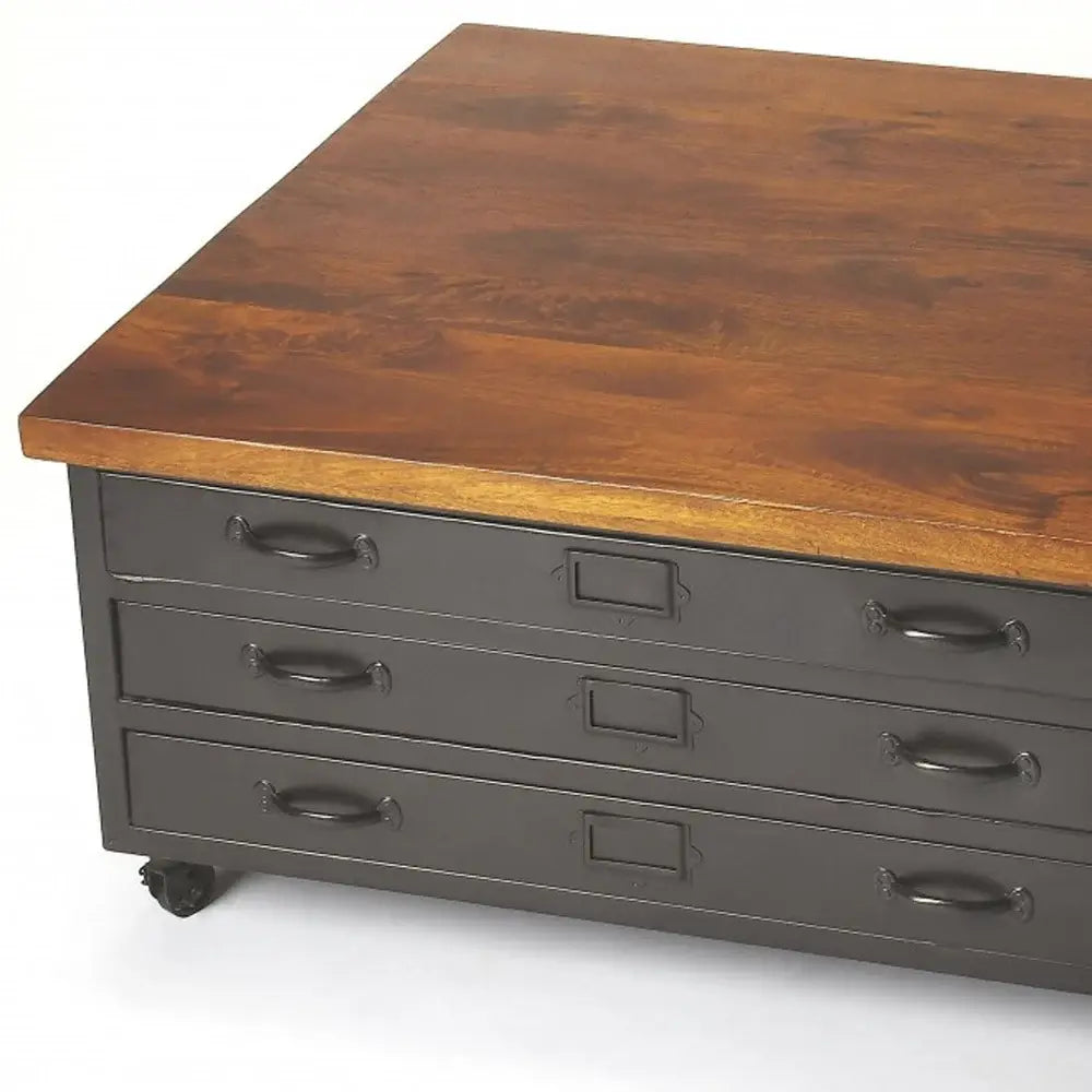 Industrial Chic Coffee Table - Homeroots - Flyclothing LLC