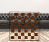 Olive Ash Burl Game Table - Homeroots