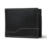 Judson Bi-fold Wallet - Black - Classy Leather Bags - Flyclothing LLC