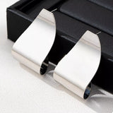 Alloy Geometric Earrings - Trendsi - Flyclothing LLC