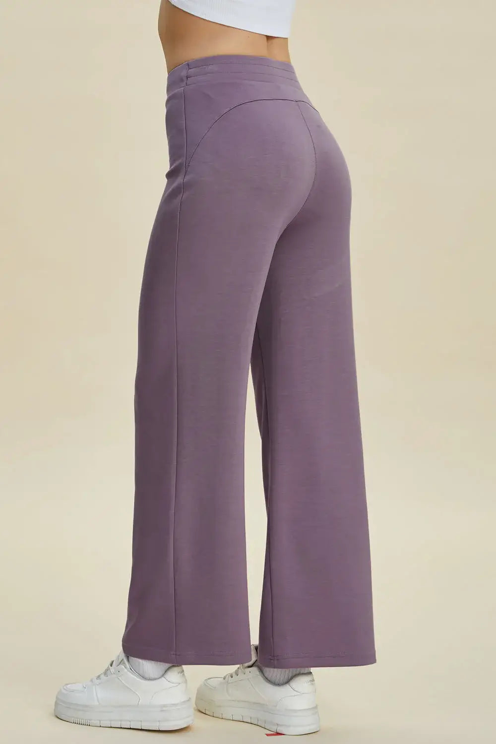Basic Bae Full Size Air Scuba Drawstring Wide Leg Pants - ShopBasicbae - Flyclothing LLC