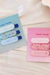 2-Piece Acrylic Hair Pins - Trendsi - Flyclothing LLC