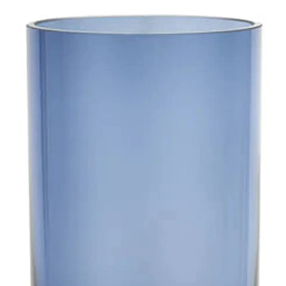 Glass Blue Ombre Cylinder Decorative Bottles - Homeroots - Flyclothing LLC