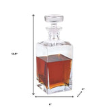 European Mouth Blown Lead Free Crystal Liquor Decanter - Homeroots - Flyclothing LLC