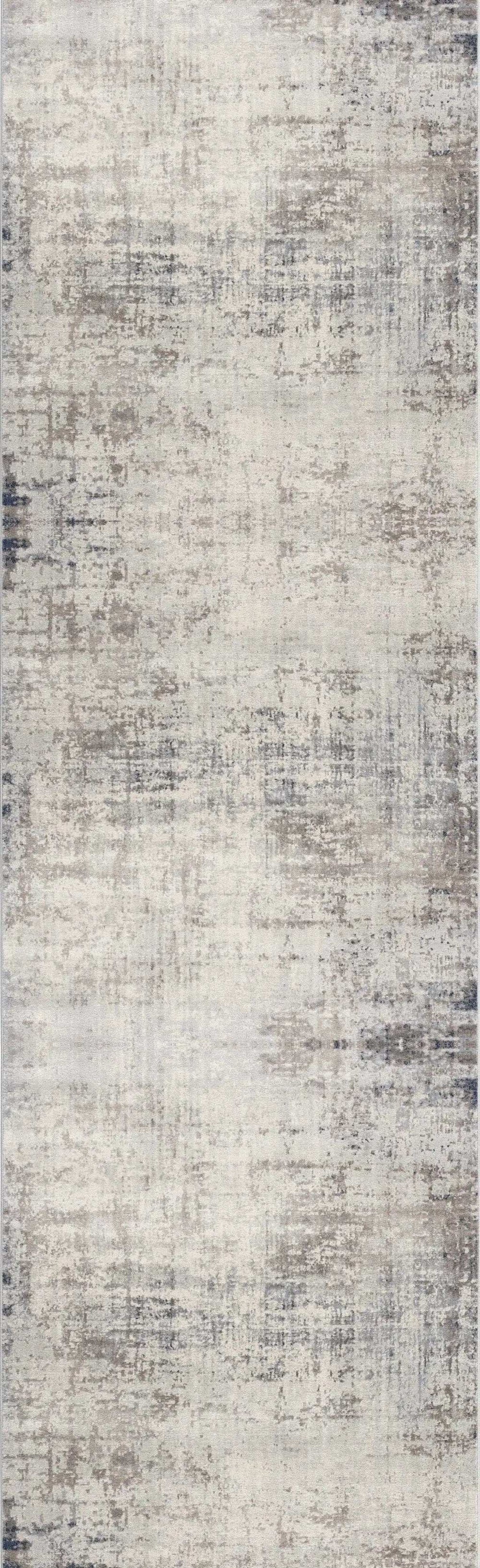 2' X 6' Navy Blue Distressed Striations Area Rug - Homeroots - Flyclothing LLC