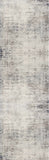 2' X 6' Navy Blue Distressed Striations Area Rug - Homeroots