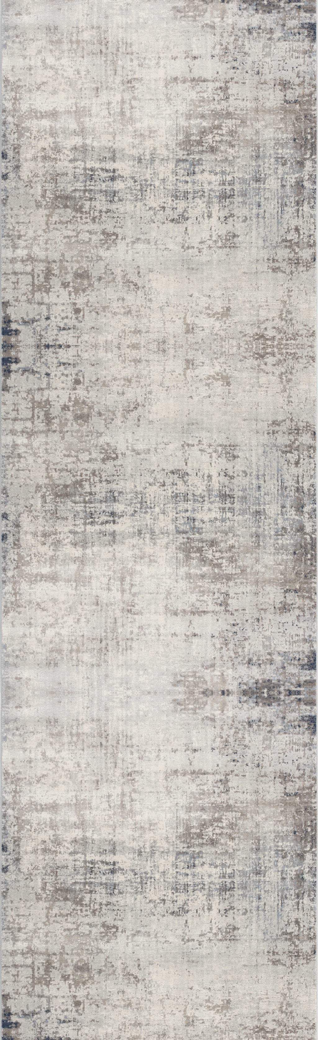 2' X 8' Navy Blue Distressed Striations Runner Rug - Homeroots - Flyclothing LLC