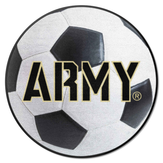 Army West Point Black Knights Soccer Ball Rug - 27in. Diameter - Army West Point