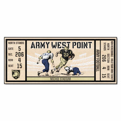 Army West Point Black Knights Ticket Runner Rug - 30in. x 72in. - Army West Point