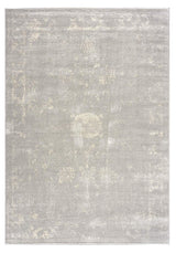 2' X 3' Modern Gray Distressed Scatter Rug - Homeroots - Flyclothing LLC