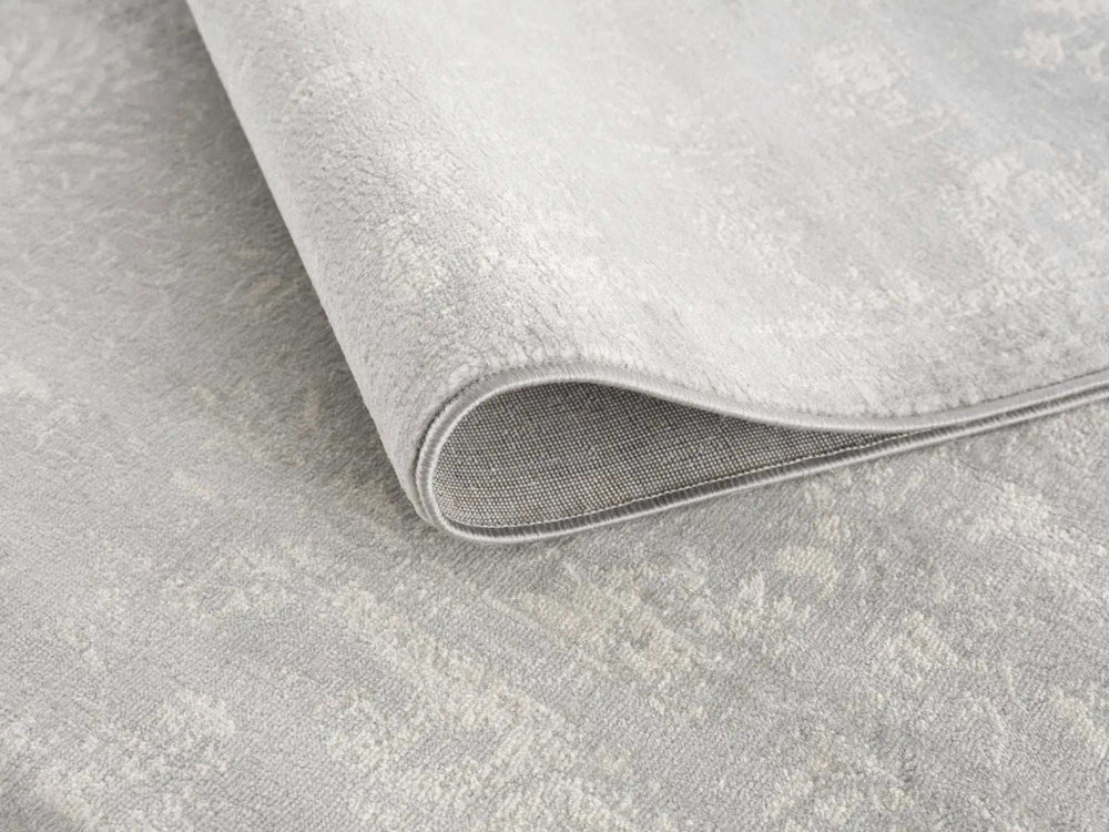 2' X 8' Modern Gray Distressed Runner Rug - Homeroots - Flyclothing LLC