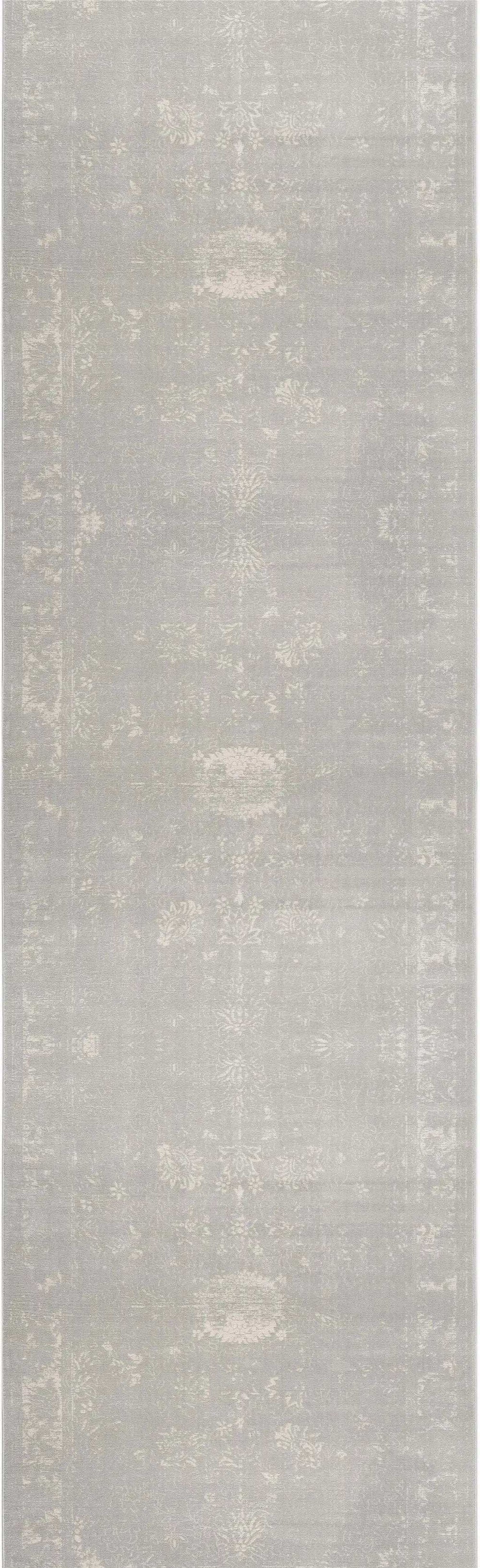 2' X 8' Modern Gray Distressed Runner Rug - Homeroots - Flyclothing LLC