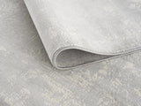 5' X 8' Modern Gray Distressed Area Rug - Homeroots