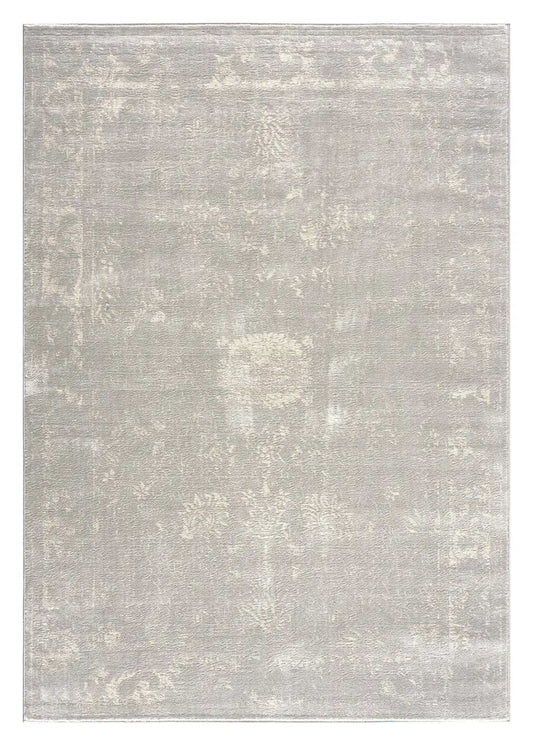5' X 8' Modern Gray Distressed Area Rug - Homeroots - Flyclothing LLC