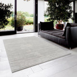 8' X 11' Modern Gray Distressed Area Rug - Homeroots - Flyclothing LLC