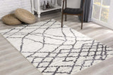 4' X 6' Gray And Black Modern Abstract Area Rug - Homeroots - Flyclothing LLC